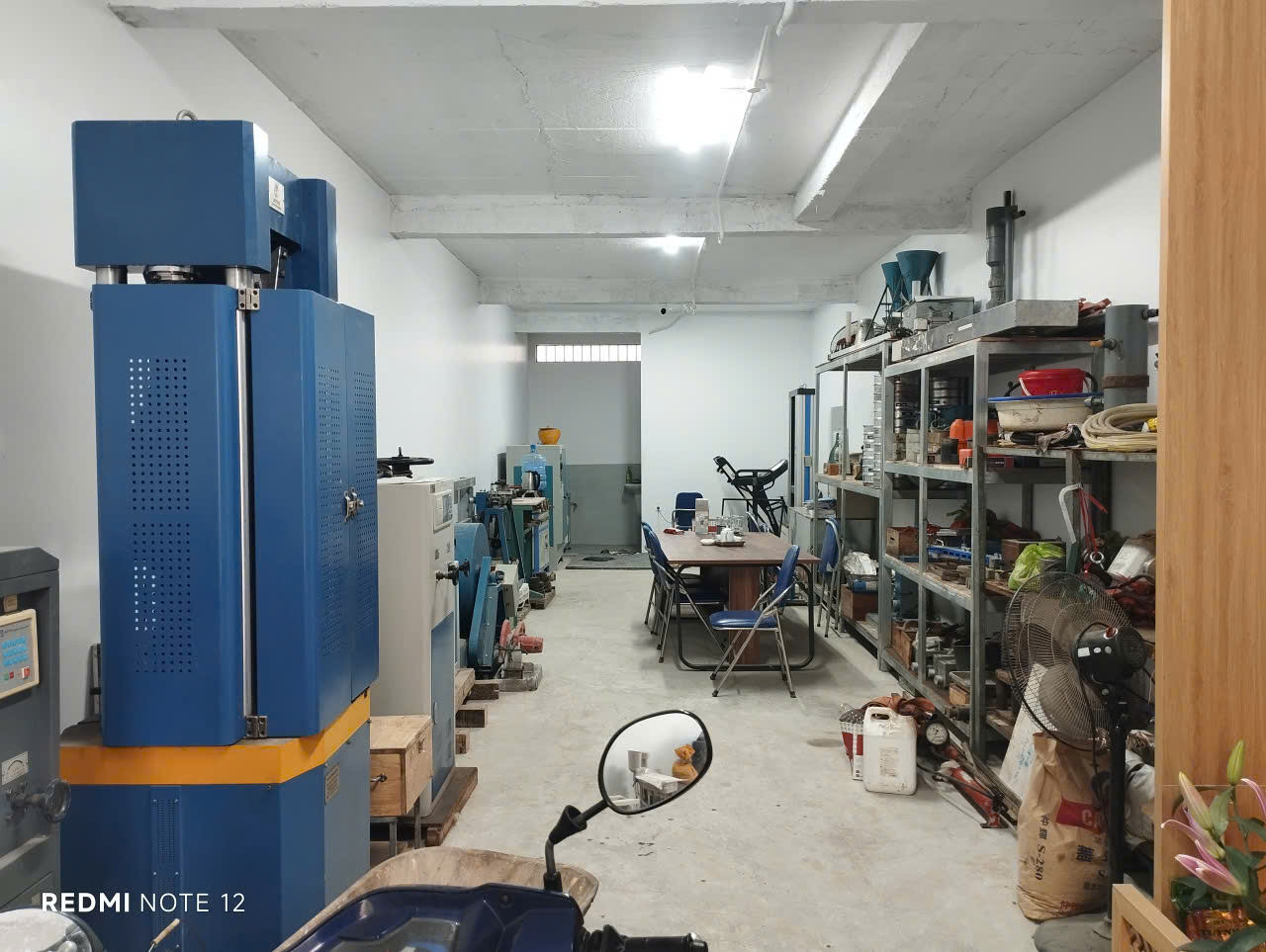 Sơ đồ mặt bằng bố trí phòng thí nghiệm